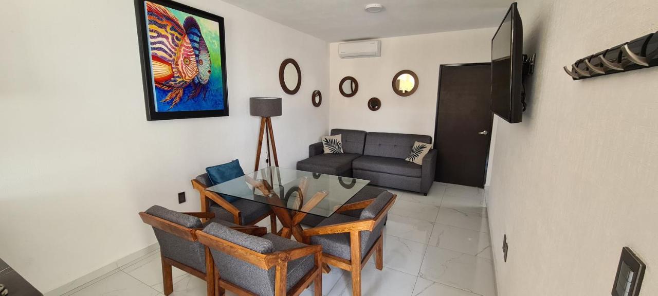 Ferienwohnung Penthouse Con Roof Garden, Experiencia Sin Igual. Manzanillo Exterior foto