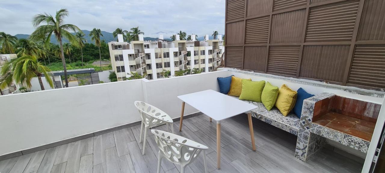 Ferienwohnung Penthouse Con Roof Garden, Experiencia Sin Igual. Manzanillo Exterior foto
