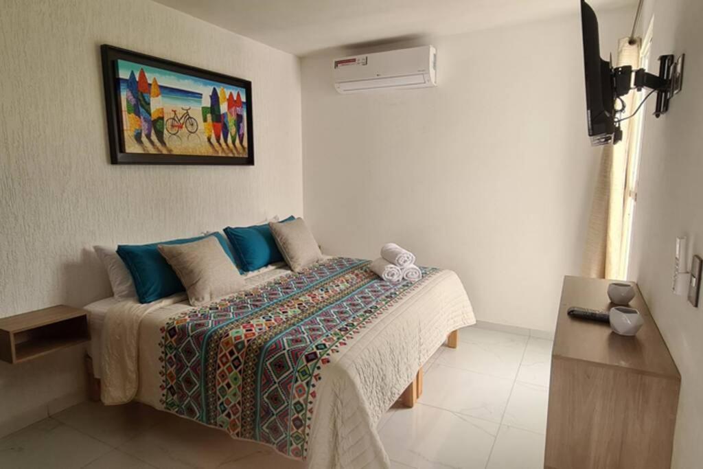 Ferienwohnung Penthouse Con Roof Garden, Experiencia Sin Igual. Manzanillo Exterior foto